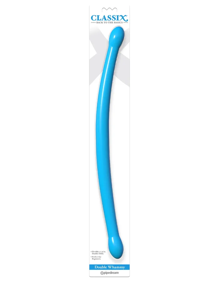Pipedream Products Vibrators Classix Double Whammy Blue