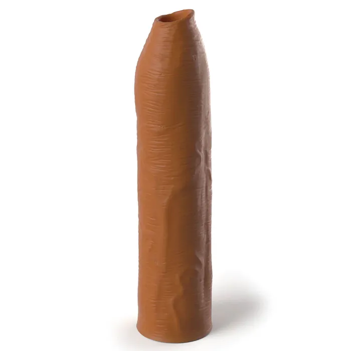 Pipedream XTensions Elite 7 Inch Uncut Silicone Penis Enhancer Flesh Brown Male Sex Toys Pipedream XTensions Elite 7 Inch Uncut Silicone Penis Enhancer Flesh Brown Male Sex Toys