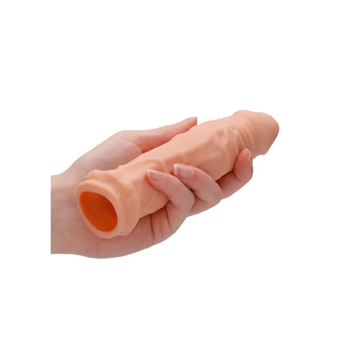 RealRock 6 Inch Penis Sleeve Flesh Pink Shots Toys Male Sex Toys RealRock 6 Inch Penis Sleeve Flesh Pink Shots Toys Male Sex Toys