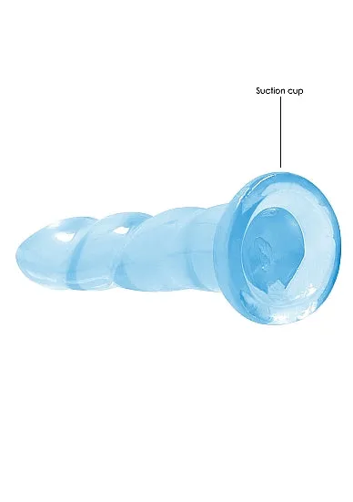 Realrock Non Realistic Dildo W Suction Cup 7in Blue SHOTS AMERICA Female Sex Toys Realrock Non Realistic Dildo W Suction Cup 7in Blue SHOTS AMERICA Female Sex Toys