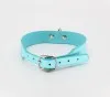 Silver O Ring Turquoise Faux Leather Choker COL22BLU Berlin Baby Male Sex Toys Silver O Ring Turquoise Faux Leather Choker COL22BLU Berlin Baby Male Sex Toys