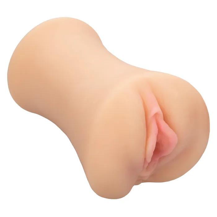 Stroke It Wet Ass Pussy Ivory CalExotics Male Sex Toys
