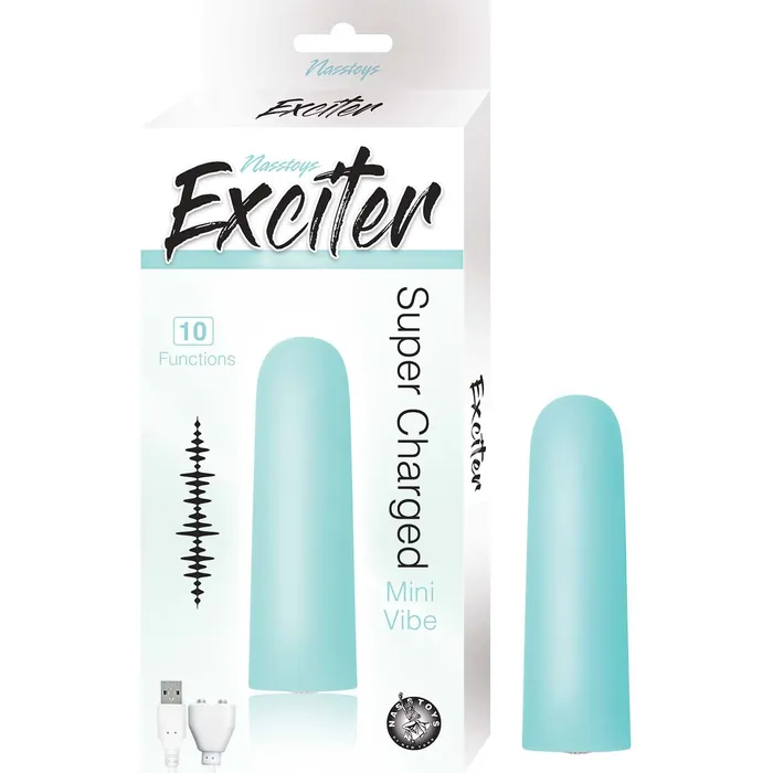 Vibrators Nasstoys Exciter Mini Vibe Aqua