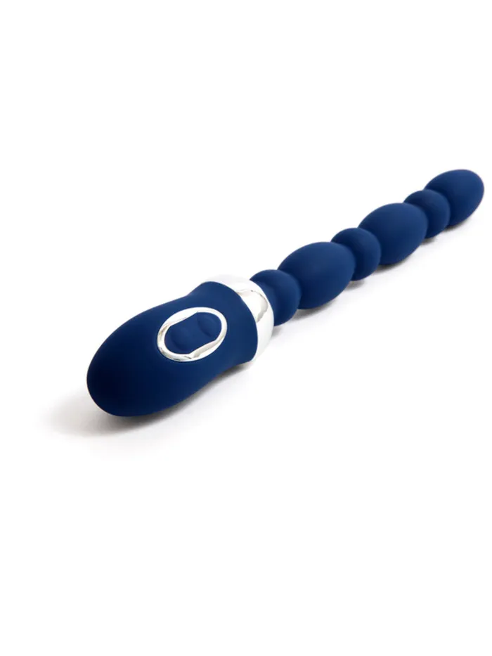 Vibrators NU Sensuelle NU Sensuelle Homme Flexii Beads Navy Blue