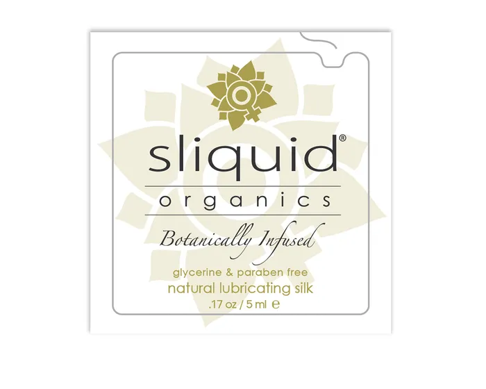 Vibrators Organics Silk POP 17 Fl Oz 60 Count Display Sliquid