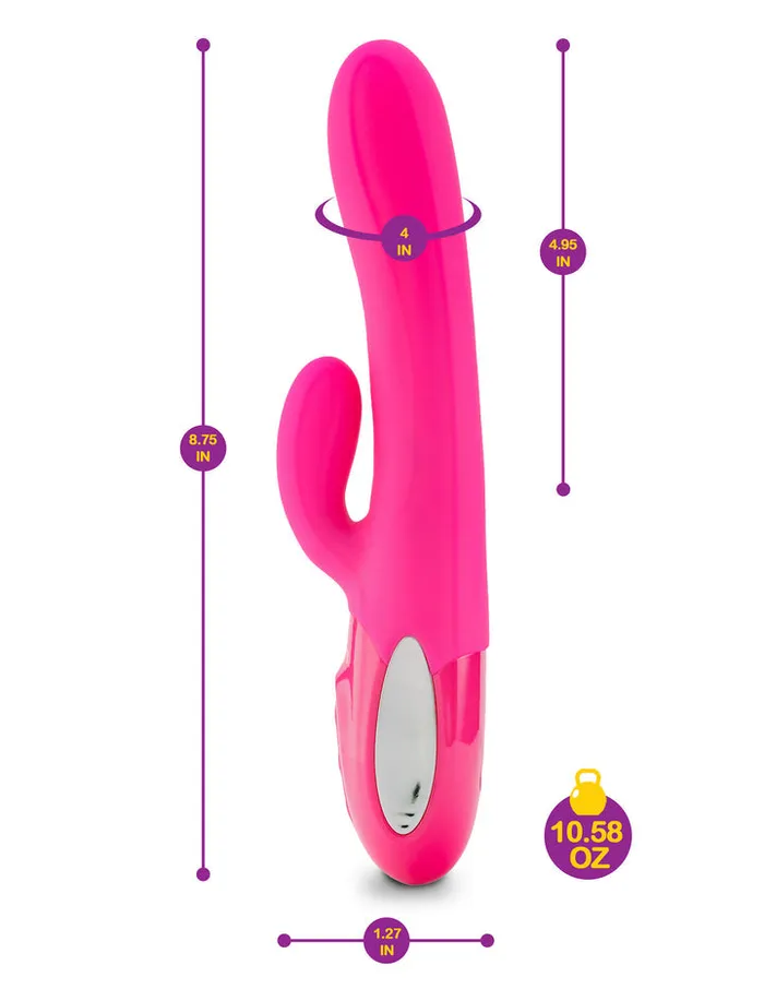 Vibrators Viben Viben Hypnotic Thrusting Rabbit W Clit Stim Hot Pink Vibrators Viben Viben Hypnotic Thrusting Rabbit W Clit Stim Hot Pink
