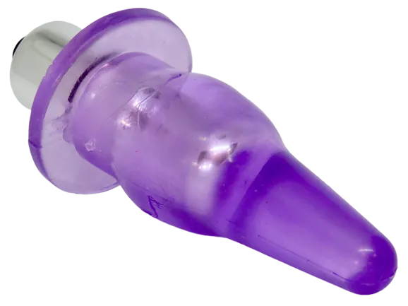 Anal Playmate Power Pack Purple Vibrator Butt Plug