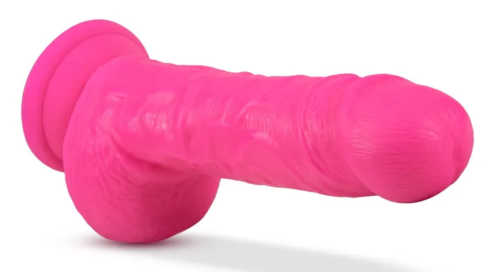 Blush Novelties Dildos Neo 9 Inch Dual Density Dildo Neon Pink Blush Novelties Dildos Neo 9 Inch Dual Density Dildo Neon Pink