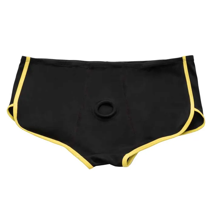 Boundless Black and Yellow Brief Smallmedium Blackyellow CalExotics Anal