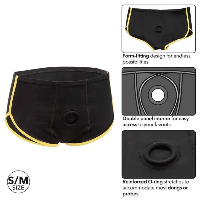 Boundless Black and Yellow Brief Smallmedium Blackyellow CalExotics Anal Boundless Black and Yellow Brief Smallmedium Blackyellow CalExotics Anal