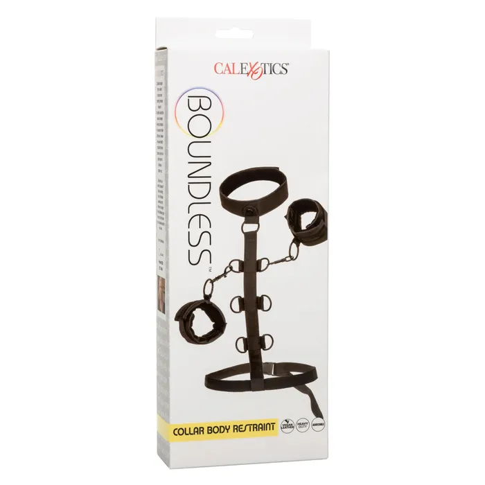 Boundless Collar Body Restraint Black CalExotics Anal Boundless Collar Body Restraint Black CalExotics Anal