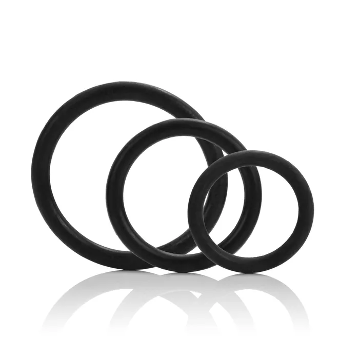 CalExotics TriRings Black Anal