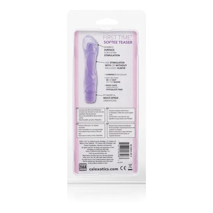 CalExotics Vibrators First Time Softee Teaser Purple CalExotics Vibrators First Time Softee Teaser Purple