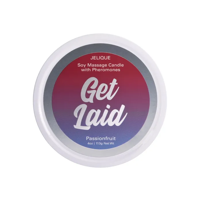Couples Jelique Jelique Massage Candle 4 oz Get Laid Passion Fruit