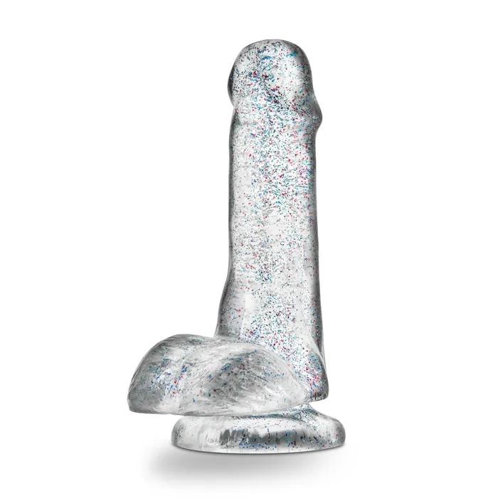 Dildos Naturally Yours 6 Inch Glitter Cock Sparkling Clear Blush Novelties Dildos Naturally Yours 6 Inch Glitter Cock Sparkling Clear Blush Novelties