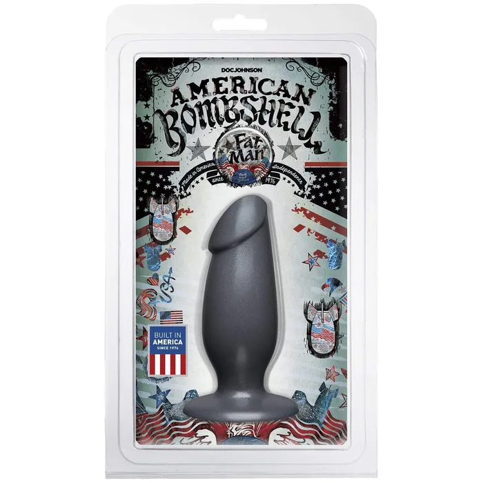 Doc Johnson Couples American Bombshell Fat Man Gun Metal