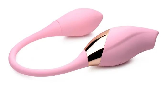 Female Sex Toys XR Brands inmi Shegasm 8x Tandem Plus Silicone Suction Clit Stimulator and Egg Female Sex Toys XR Brands inmi Shegasm 8x Tandem Plus Silicone Suction Clit Stimulator and Egg