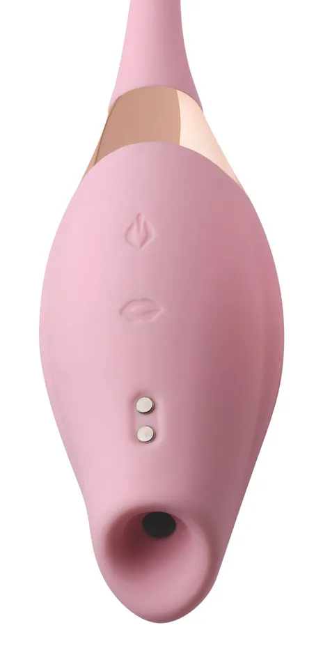 Female Sex Toys XR Brands inmi Shegasm 8x Tandem Plus Silicone Suction Clit Stimulator and Egg Female Sex Toys XR Brands inmi Shegasm 8x Tandem Plus Silicone Suction Clit Stimulator and Egg