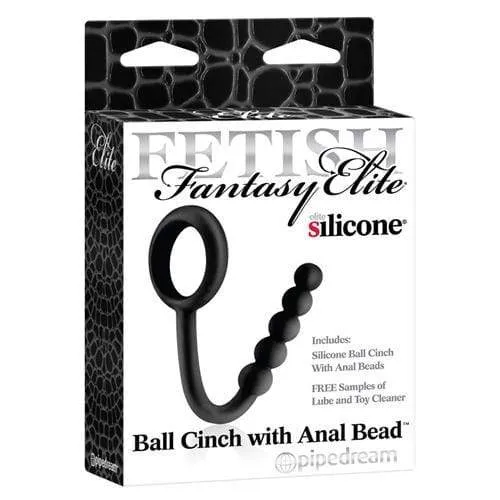 Fetish Fantasy Elite Ball Cinch With Anal Bead Black Pipedream Male Sex Toys Fetish Fantasy Elite Ball Cinch With Anal Bead Black Pipedream Male Sex Toys