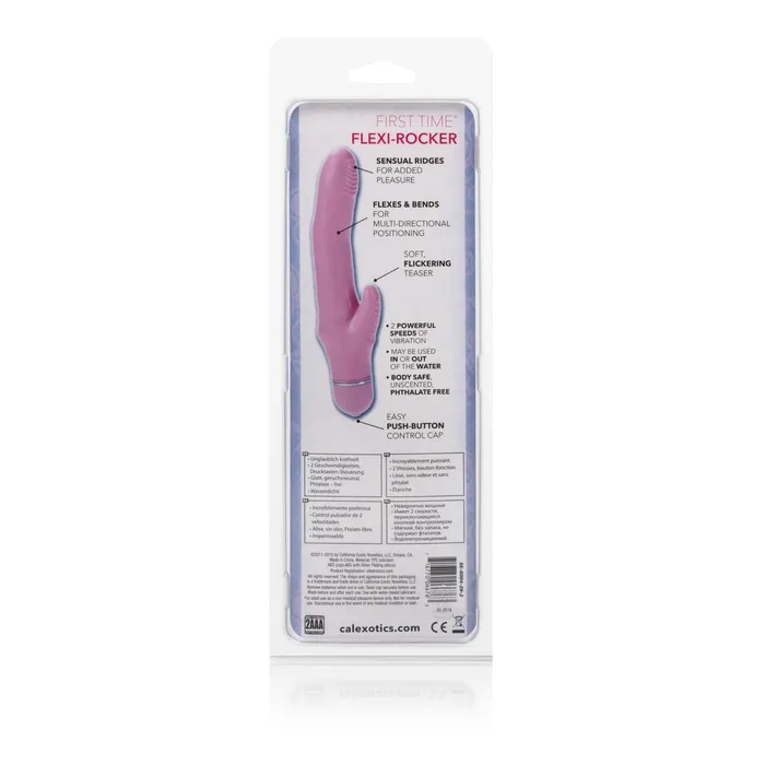 First Time Flexi Rocker Pink CalExotics Vibrators First Time Flexi Rocker Pink CalExotics Vibrators