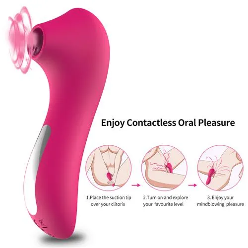 Handheld Suction Vibrator 3ZToyBox Female Sex Toys
