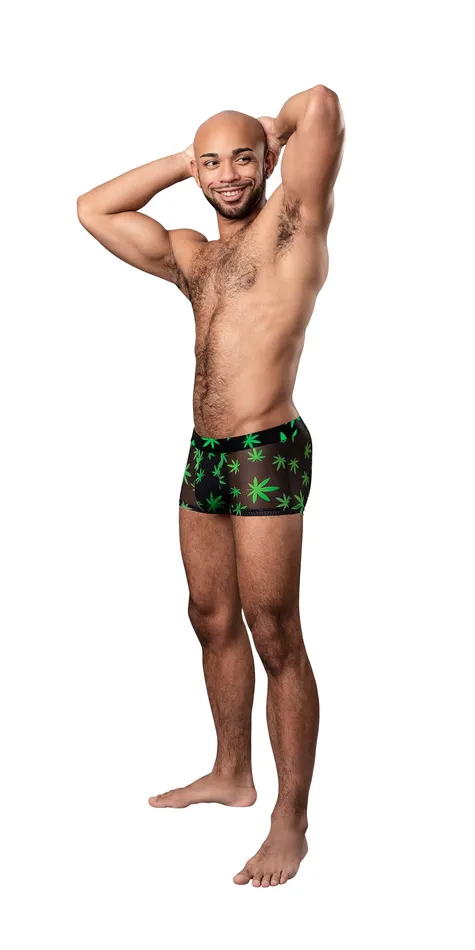 Hazy Dayz Pouch Short Medium Pot Leaf Male Power Male Sex Toys Hazy Dayz Pouch Short Medium Pot Leaf Male Power Male Sex Toys