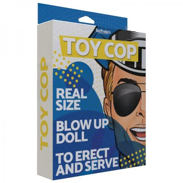 Hott Products Cop Inflatable Party Doll Male Sex Toys
