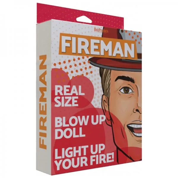 Hott Products Male Sex Toys Fireman Inflatable Party Doll