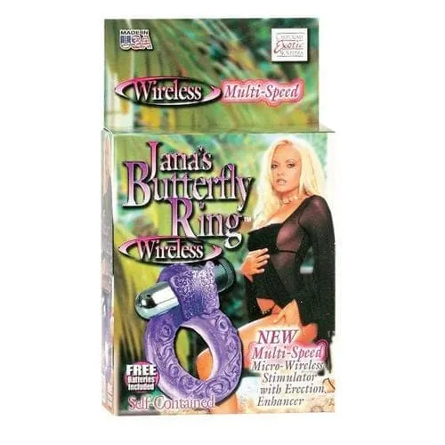 Intimate Butterfly Ring CalExotics Male Sex Toys