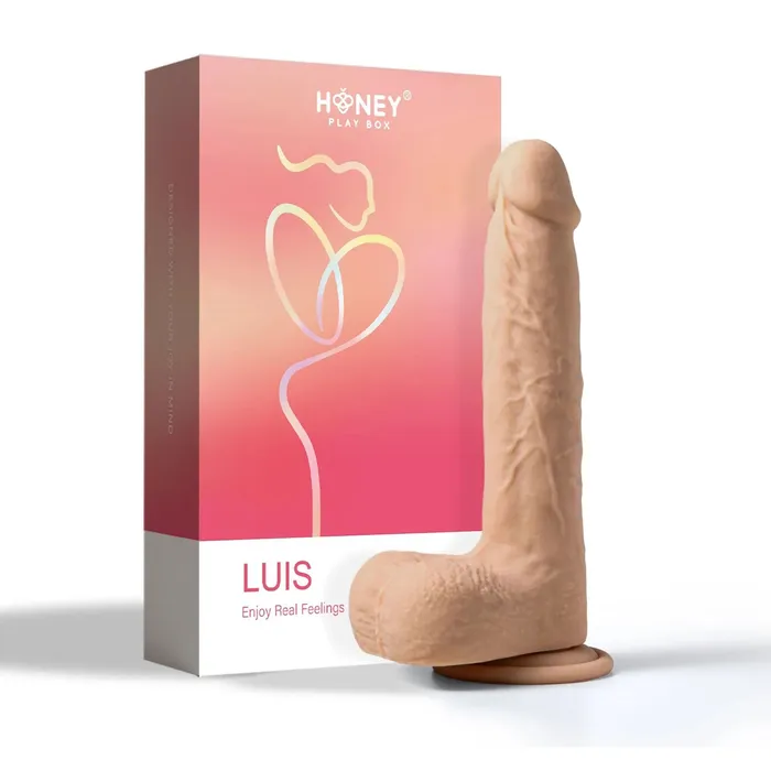 LuisApp Controlled 85 Real Thrusting Dildo With Clit Licker Honey Play Box Female Sex Toys LuisApp Controlled 85 Real Thrusting Dildo With Clit Licker Honey Play Box Female Sex Toys