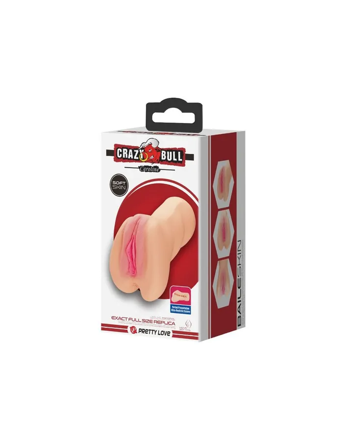 Male Sex Toys Pretty Love Caroline Realistic Vagina Masturbator Light
