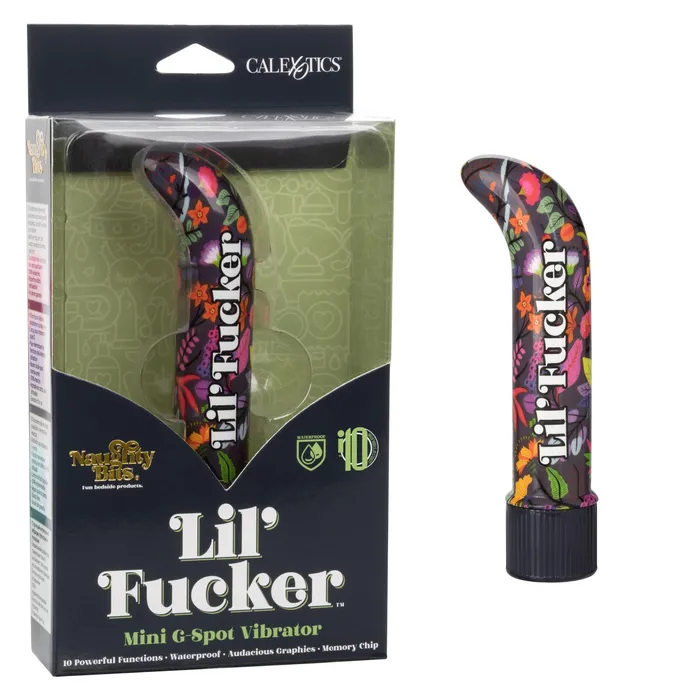 Naughty Bits Lil Fucker Mini GSpot Vibrator CalExotics Female Sex Toys Naughty Bits Lil Fucker Mini GSpot Vibrator CalExotics Female Sex Toys