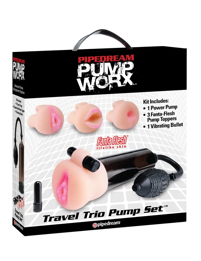 Pump Worx Travel Trio Pump Set Pipedream Male Sex Toys Pump Worx Travel Trio Pump Set Pipedream Male Sex Toys