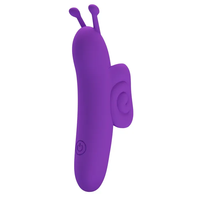 Snail Honey Finger Vibrator Purple Pretty Love Vibrators