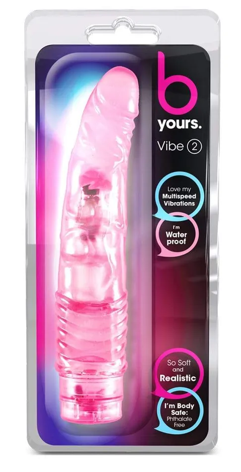 Vibrators Blush Novelties B Yours Cock Vibe 2 Pink