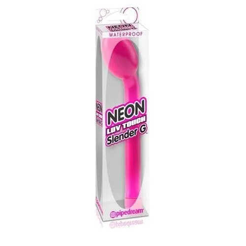Vibrators Pipedream Neon Luv Touch Slender G Pink