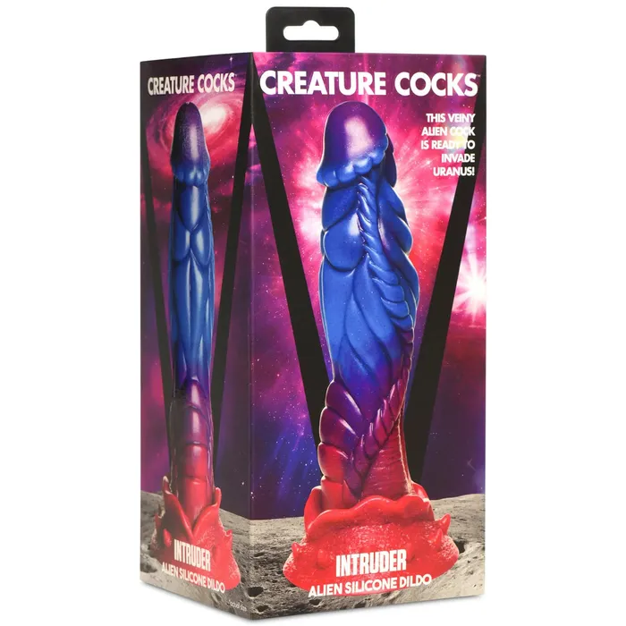 XR Brands Creature Cocks Dildos Intruder Alien Silicone Dildo