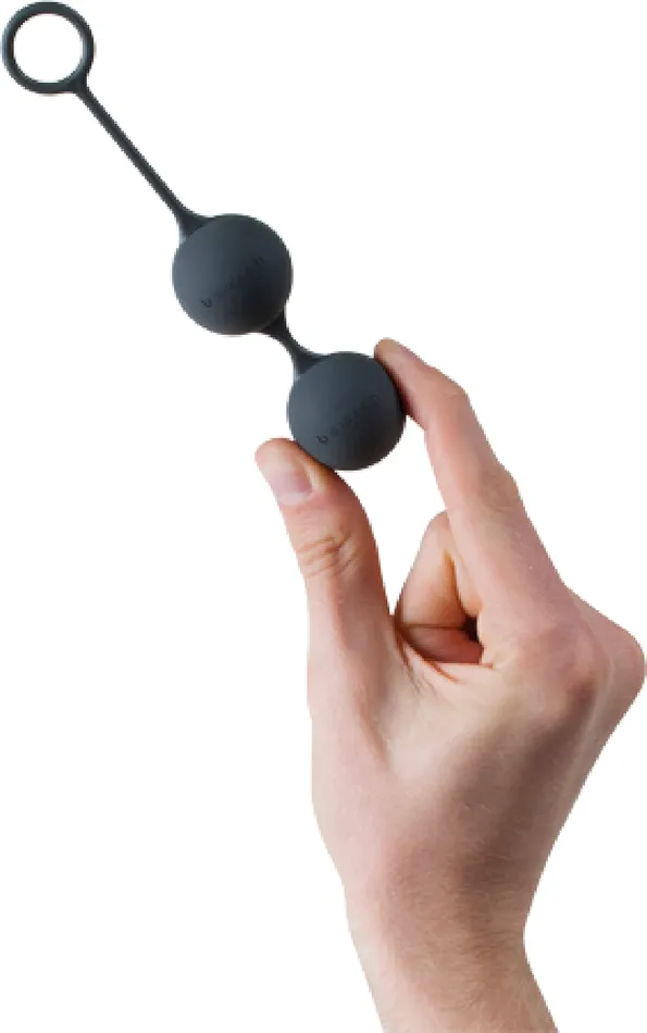 Anal B Swish BFIT Classic Weighted Silicone Kegel Love Balls Build Strength by Bswish Black Black