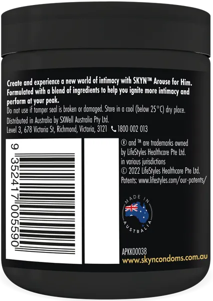 Anal LifeStyles Arouse For Him Libido Supplements 60 Tablets
