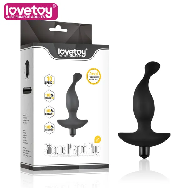 Anal P Spot Plug Black Lovetoy