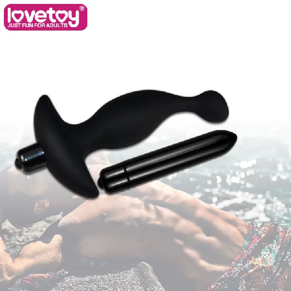 Anal P Spot Plug Black Lovetoy Anal P Spot Plug Black Lovetoy