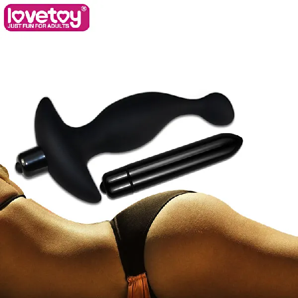Anal P Spot Plug Black Lovetoy Anal P Spot Plug Black Lovetoy