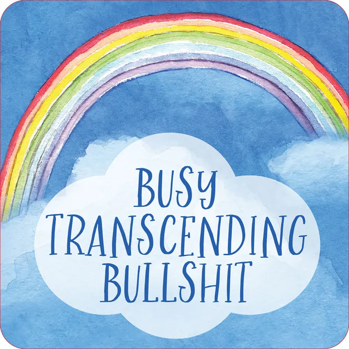Anal Peter Pauper Press Inner Fcking Peace Cards Set of 60