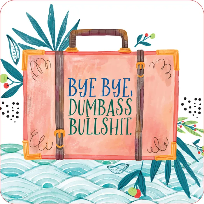 Anal Peter Pauper Press Inner Fcking Peace Cards Set of 60