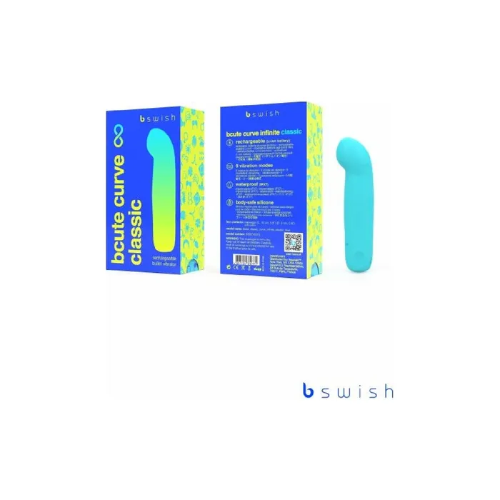 Bcute Curve Infinite Classic Electric Blue Bswish Vibrators