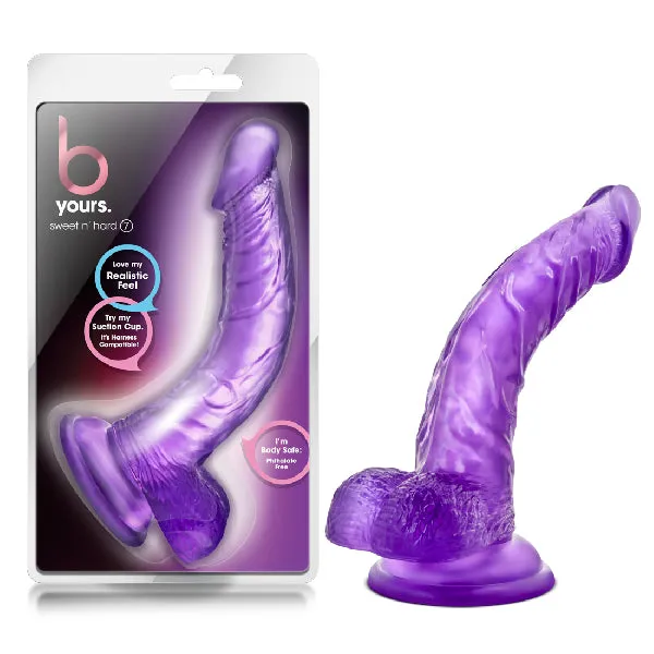 Blush B Yours Sweet n Hard 7 Purple Vibrators