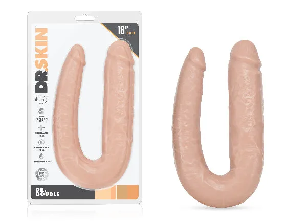 Blush Dildos Dr Skin Dr Double Vanilla