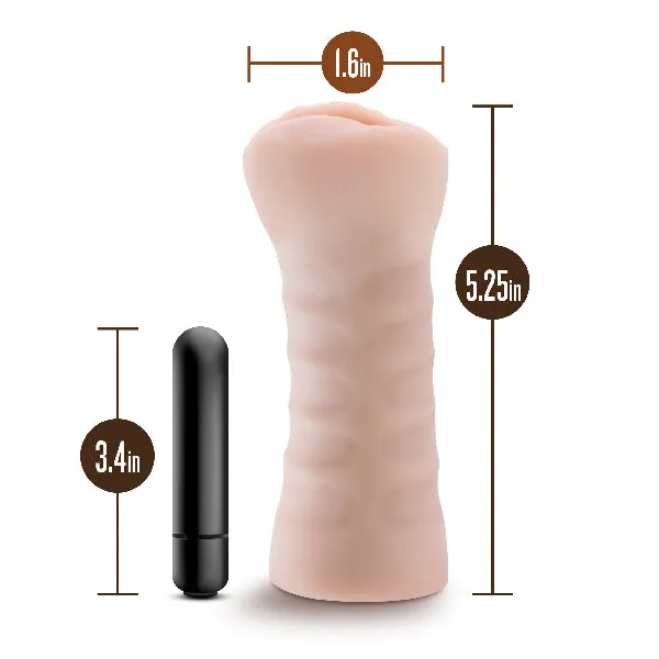 Blush Male Sex Toys M for Men Ashley Vanilla