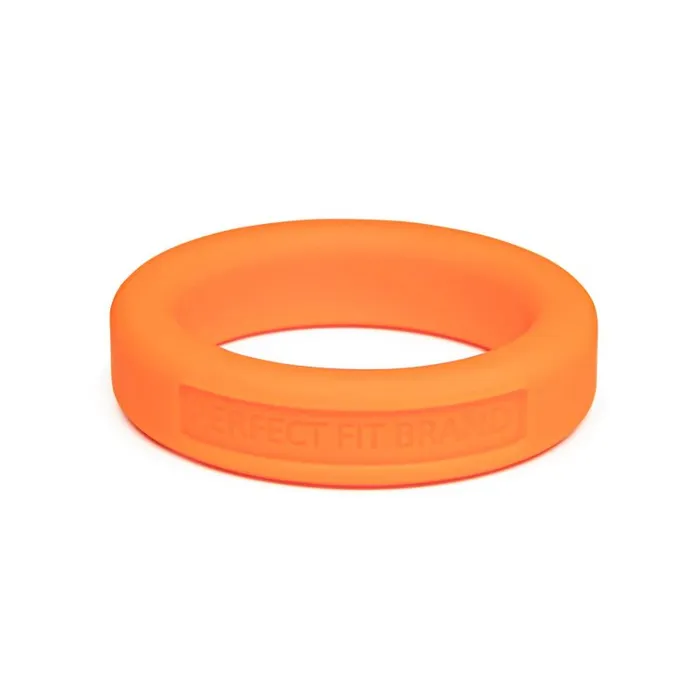 Classic Silicone Medium Stretch Penis Ring 36mm Orange PerfectFit Male Sex Toys Classic Silicone Medium Stretch Penis Ring 36mm Orange PerfectFit Male Sex Toys