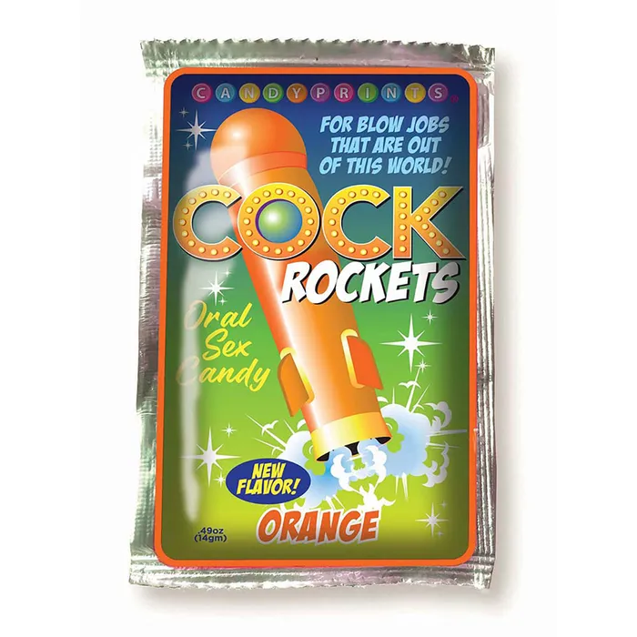 Cock Rockets Orange Little Genie Dildos